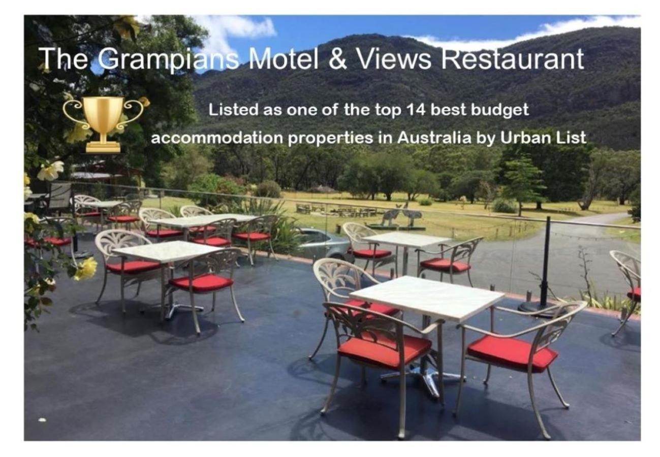 הלס גאפ The Grampians Motel מראה חיצוני תמונה